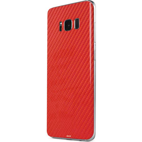 Red Carbon Fiber Specialty Material Galaxy S8 Plus Skin
